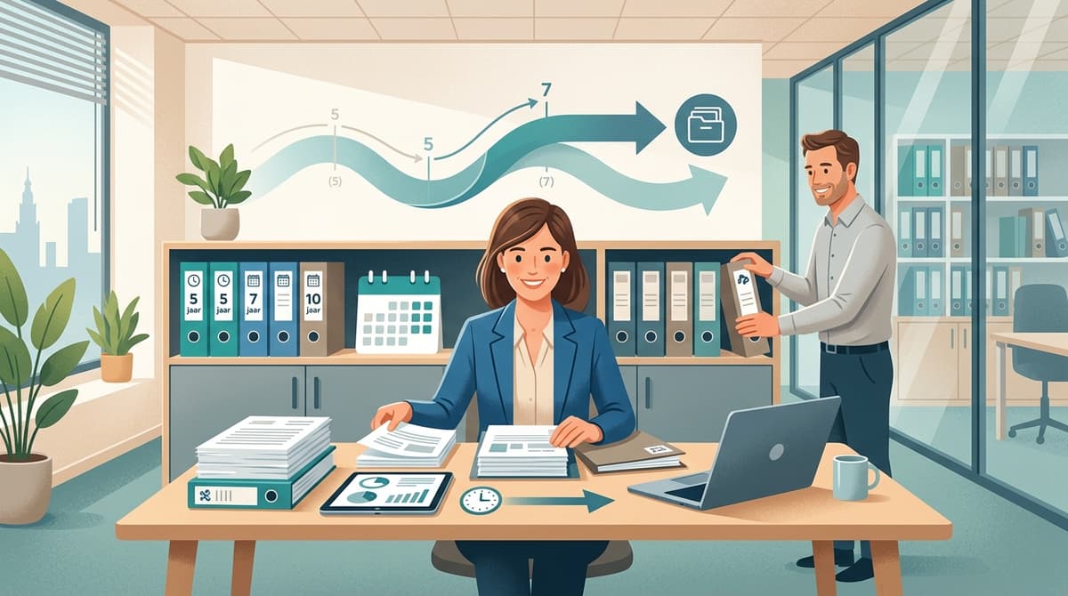 Administratie bewaren: Hoe lang moet dat?